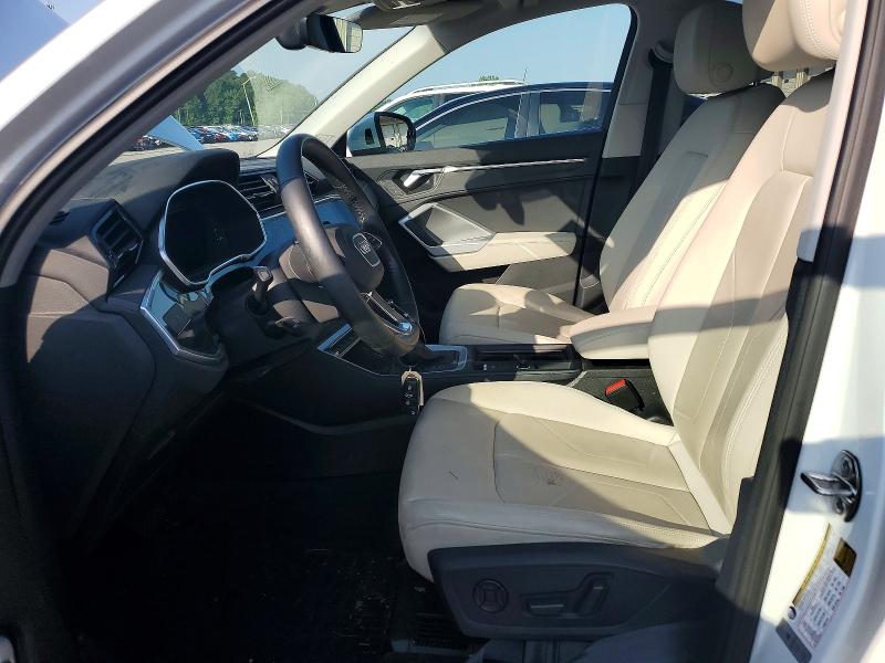 2020 Audi Q3 VIN WA1FECF37L1106419 COPART salvage auction — FRONT END, Ky - Cert Of Title-Salvage, sold $8,600 on 2026-07-27 (photo 7)