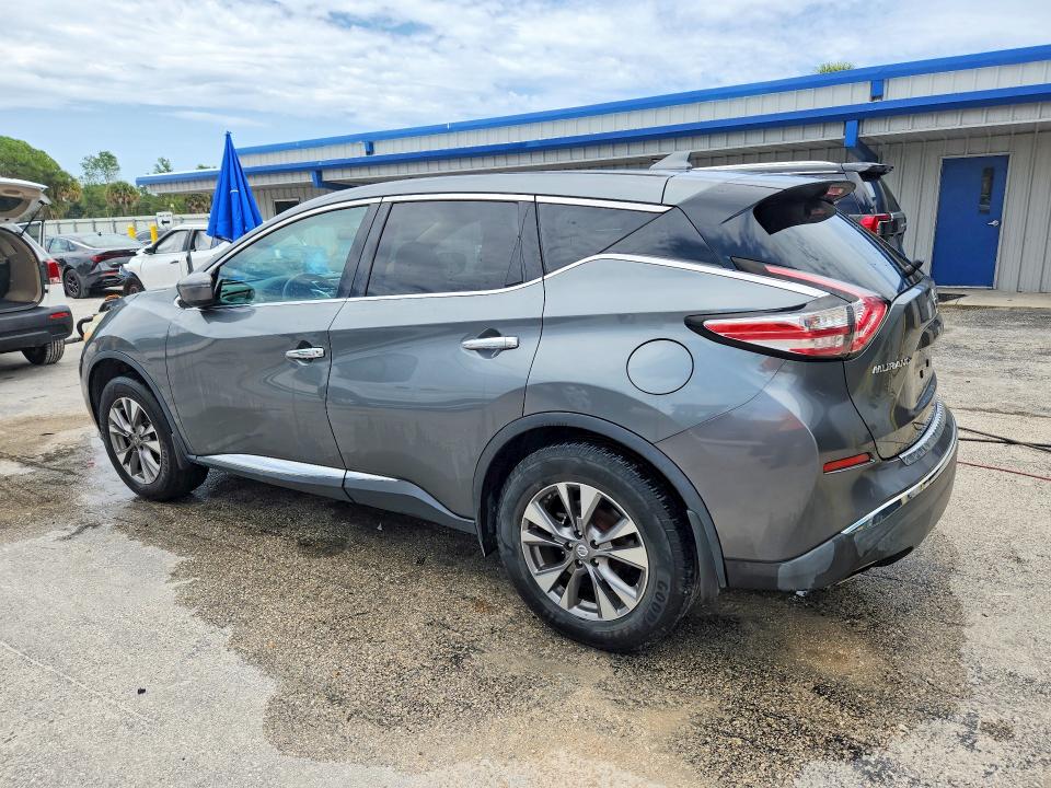 2017 Nissan Murano VIN 5N1AZ2MH6HN188281 COPART salvage auction — MECHANICAL, Fl - Certificate Of Title, sold $1,050 on 2026-07-09 (photo 2)