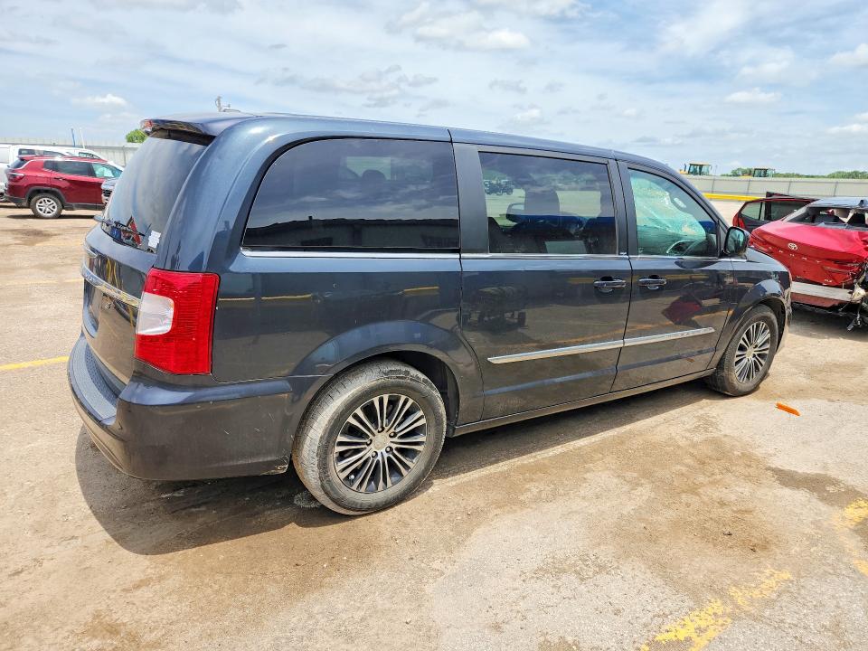 2014 Chrysler Voyager VIN 2C4RC1HG8ER258835 COPART salvage auction — FRONT END, Ks - Cert Of Title-Salvage, sold $875 on 2026-07-22 (photo 3)