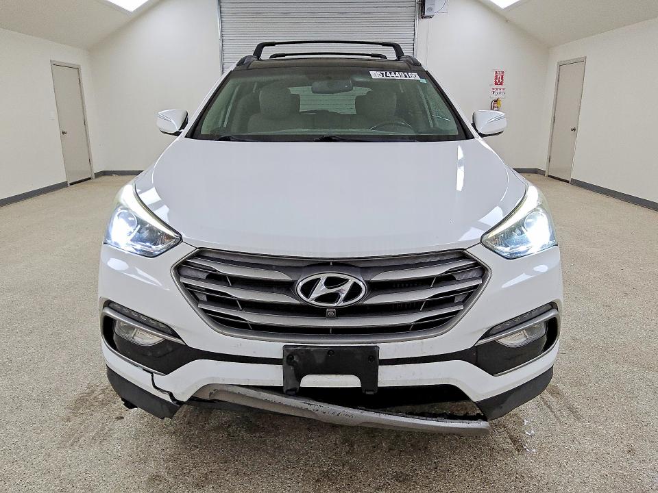 2017 Hyundai Santa fe VIN 5XYZWDLAXHG483066 COPART salvage auction — FRONT END, Co - Certificate Of Title, sold $6,600 on 2026-07-28 (photo 5)