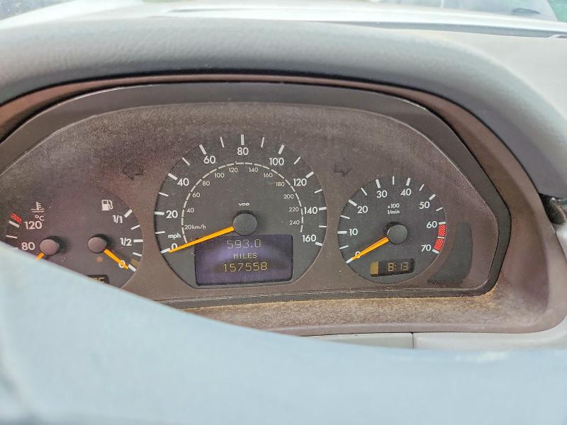 2002 Mercedes-benz E-class VIN WDBJF65J22B498022 COPART salvage auction — NORMAL WEAR, Fl - Certificate Of Title, sold $325 on 2026-07-07 (photo 9)