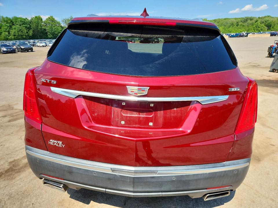 2018 Cadillac Xt5 VIN 1GYKNDRS1JZ121343 COPART salvage auction — FRONT END, Ny - Mv-907A Salvage Certificate, sold $3,100 on 2026-08-27 (photo 6)