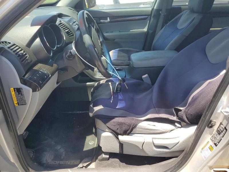 2012 Kia Sorento VIN 5XYKTDA27CG192457 COPART salvage auction — FRONT END, Pa - Certificate Of Salvage, sold $375 on 2026-07-24 (photo 7)
