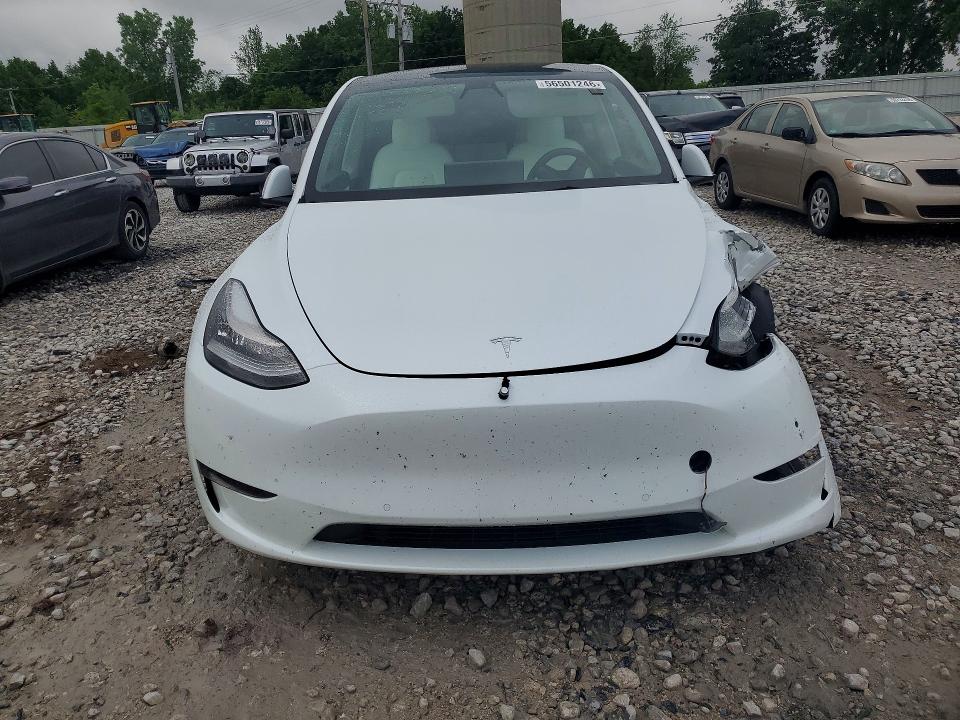 2021 Tesla Model y VIN 5YJYGDEE7MF190087 COPART salvage auction — FRONT END, Mi - Cert Of Title-Salvage Vehicle, sold $7,200 on 2026-07-16 (photo 5)
