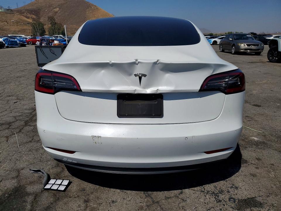 2022 Tesla VIN 5YJ3E1EA1NF288917 COPART salvage auction — FRONT END, Ca - Salvage Certificate, sold $4,000 on 2026-07-13 (photo 6)