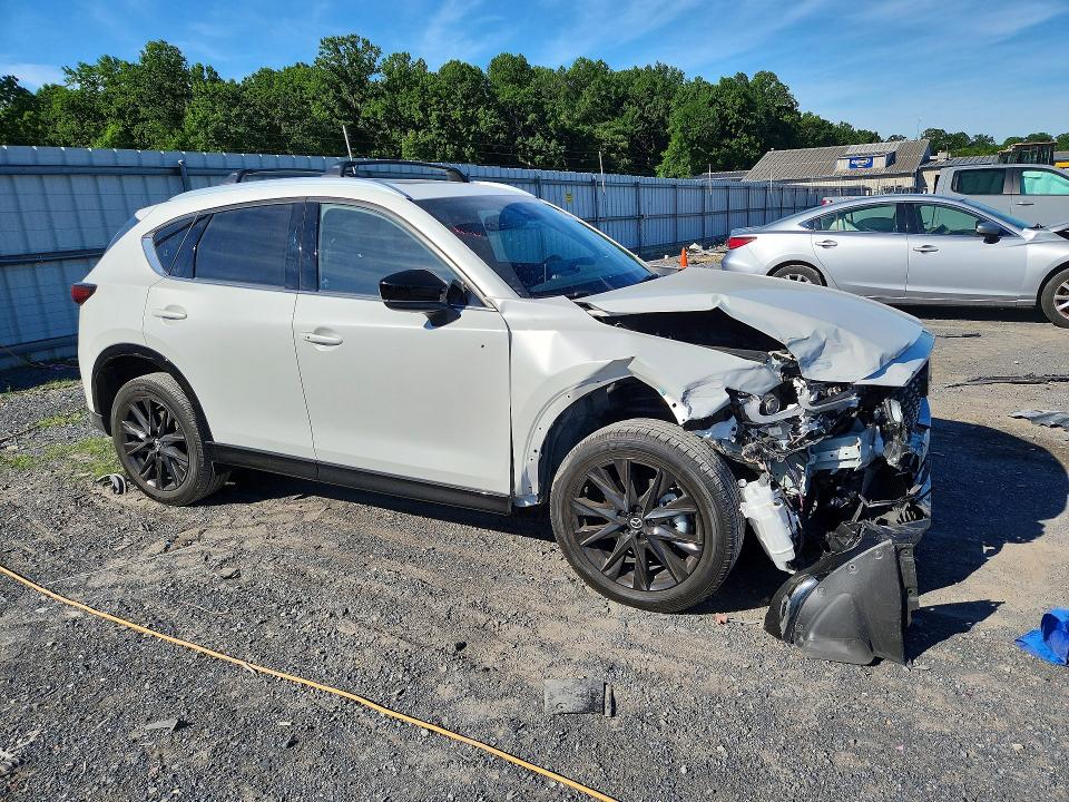 2024 Mazda VIN JM3KFBAY7R0475477 COPART salvage auction — FRONT END, Pa - Certificate Of Salvage, sold $2,100 on 2026-07-23 (photo 4)