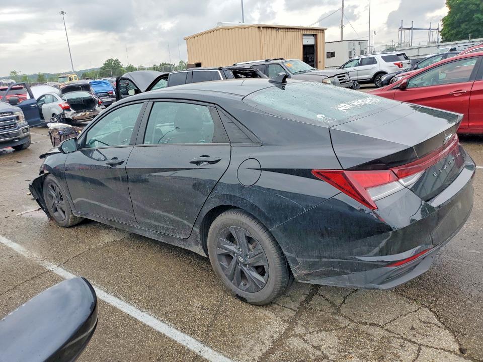 2022 Hyundai Elantra VIN 5NPLM4AG1NH075109 COPART salvage auction — FRONT END, OH - CERT OF TITLE-SALVAGE, sold $3,150 on 2026-07-17 (photo 2)