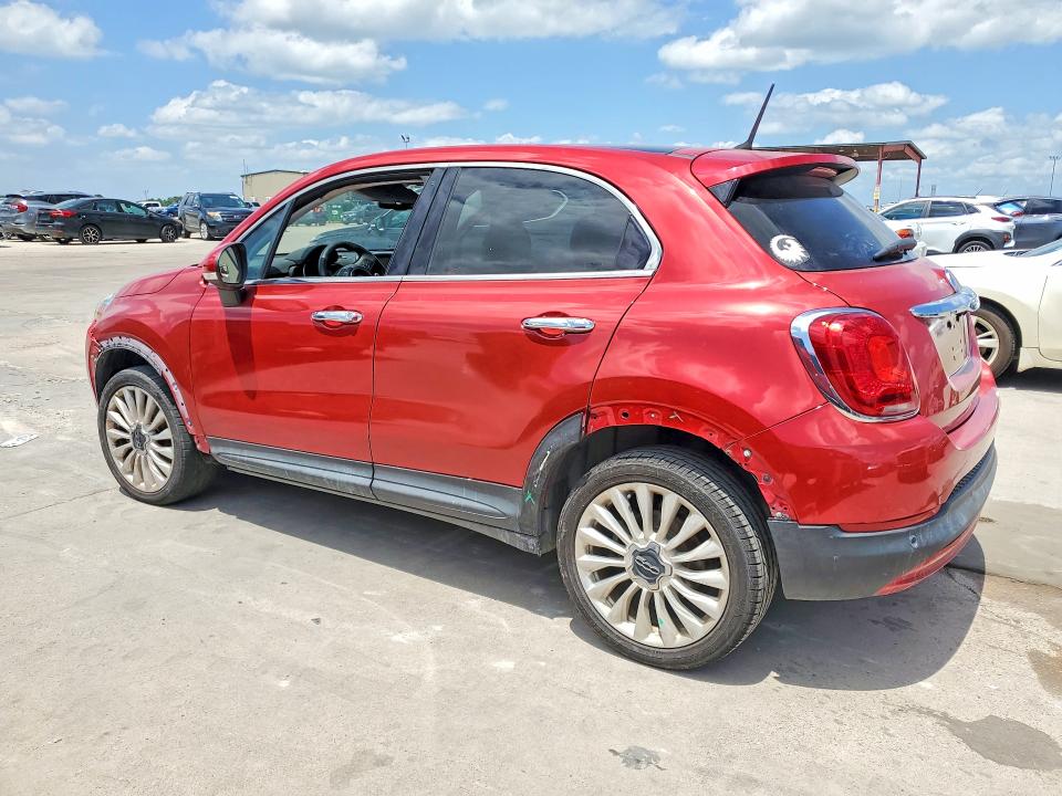 2016 Fiat 500x VIN ZFBCFXDT1GP378437 COPART salvage auction — FRONT END, Tx - Cert Of Title-Rebuilt Salvage (P), sold $525 on 2026-07-30 (photo 2)