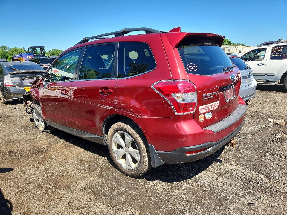2016 Subaru Forester VIN JF2SJAHC8GH420208 COPART salvage auction — FRONT END, Ct - Cert Of Title-Salvage, sold $525 on 2026-07-07 (photo 2)