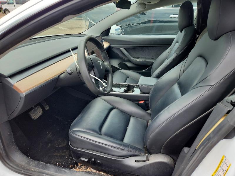 2020 Tesla Model 3 VIN 5YJ3E1EAXLF736987 COPART salvage auction — REAR END, Mi - Certificate Of Title, sold $9,300 on 2026-07-28 (photo 7)