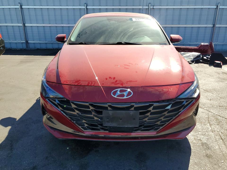 2023 Hyundai Elantra VIN KMHLP4AG2PU486837 COPART salvage auction — REAR END, Ca - Salvage Certificate, sold $3,550 on 2026-07-02 (photo 5)