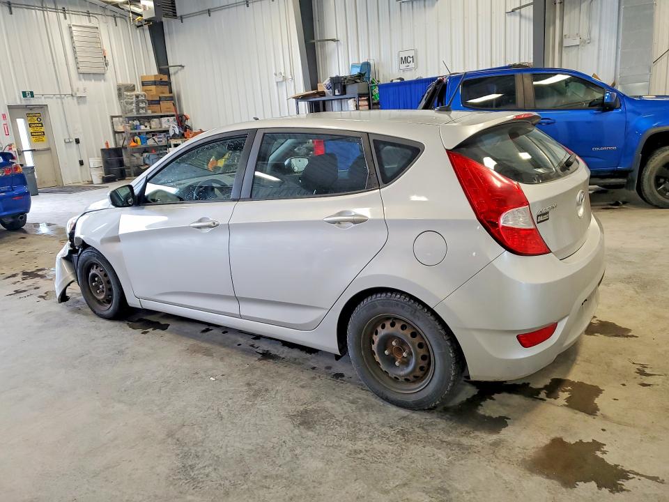2016 Hyundai Accent VIN KMHCT5AE6GU276337 COPART salvage auction — FRONT END, On - Permit Salvage, sold $1,050 on 2026-07-16 (photo 2)