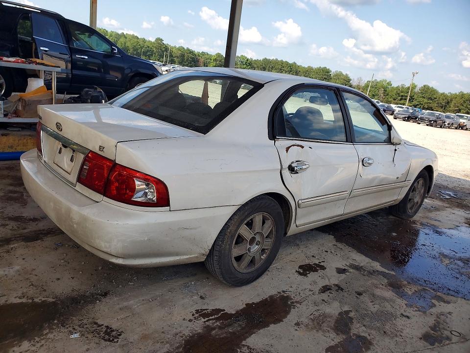 2004 Kia Optima VIN KNAGD126345306271 COPART salvage auction — SIDE, AL - CERT OF TITLE-SALVAGE TITLE (P), sold $500 on 2026-07-07 (photo 3)