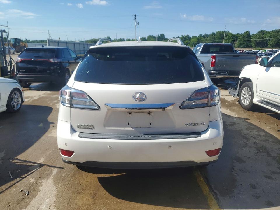 2012 Lexus Rx VIN 2T2BK1BA0CC126525 COPART salvage auction — SIDE, Ky - Cert Of Title-Salvage, sold $2,300 on 2026-07-29 (photo 6)