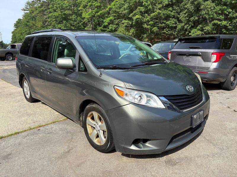 2012 Toyota Sienna VIN 5TDKK3DC8CS240357 COPART salvage auction — NORMAL WEAR, Me - Certificate Of Title (P), sold $1,950 on 2026-07-31 (photo 1)