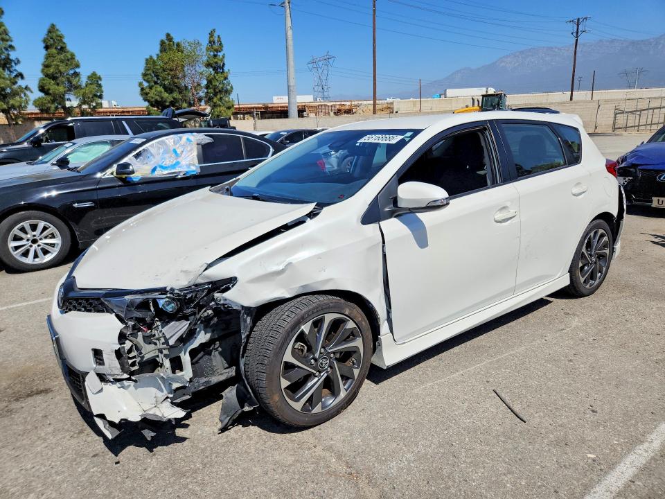 2018 Toyota Corolla VIN JTNKARJE5JJ564643 COPART salvage auction — FRONT END, Ca - Salvage Certificate, sold $2,900 on 2026-07-02 (photo 1)