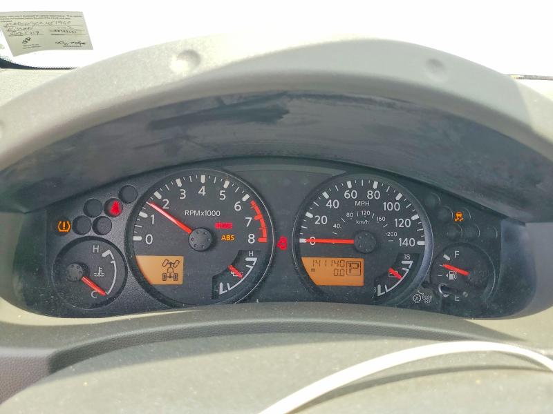 2012 Nissan Frontier VIN 1N6AD0EV9CC451960 COPART salvage auction — REAR END, Va - Cert Of Title - Salvage, sold $1,400 on 2026-07-08 (photo 9)