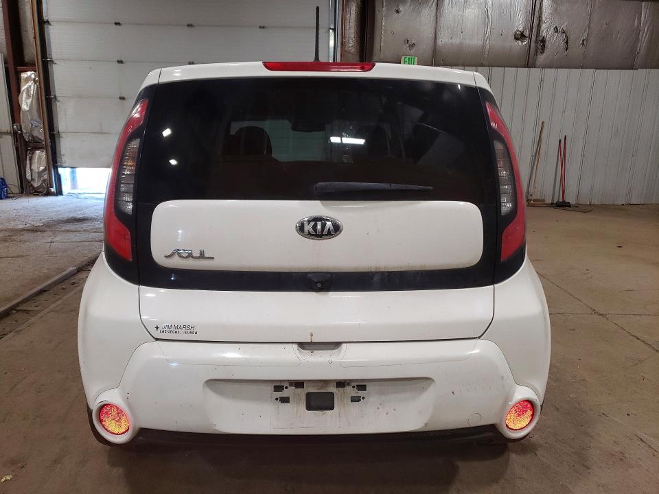 2014 Kia Soul VIN KNDJX3A57E7083324 COPART salvage auction — MECHANICAL, Nv - Certificate Of Title, sold $80 on 2026-07-14 (photo 6)
