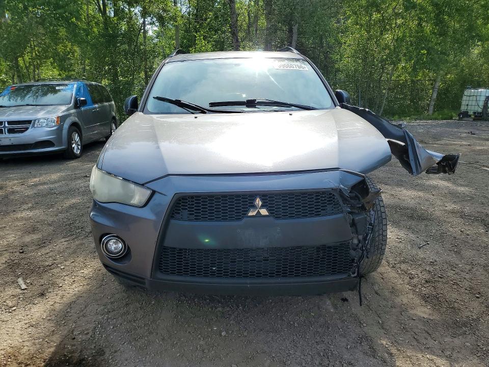 2010 Mitsubishi Outlander VIN JA4JT3AX7AZ602068 COPART salvage auction — FRONT END, ON - PERMIT NO BRAND - UNFIT, sold $400 on 2026-07-23 (photo 5)