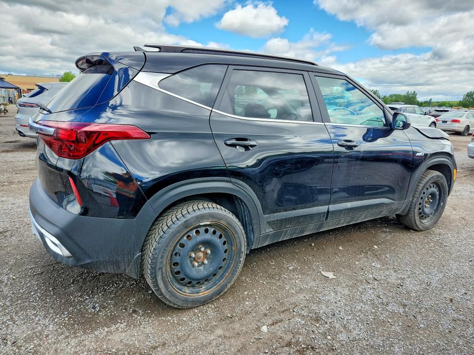 2023 Kia Seltos VIN KNDEUCAA0P7462756 COPART salvage auction — FRONT END, On - Permit Salvage, sold $6,000 on 2026-07-07 (photo 3)