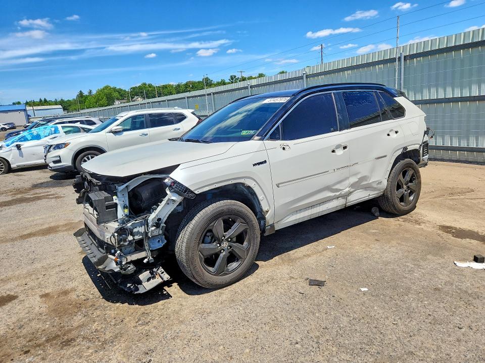 2021 Toyota Rav 4 VIN JTME6RFV5MJ007487 COPART salvage auction — SIDE, Pa - Certificate Of Salvage, sold $10,200 on 2026-07-17 (photo 1)