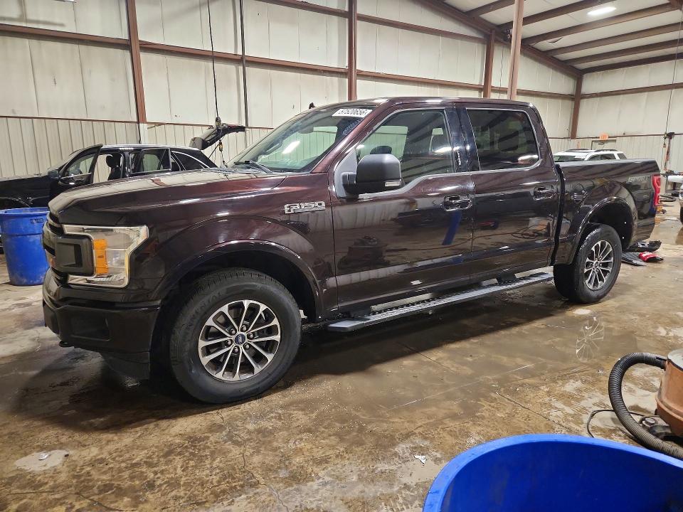 2018 Ford F-150 lightning VIN 1FTEW1EP0JFD59573 COPART salvage auction — REAR END, Pa - Certificate Of Salvage, sold $10,150 on 2026-07-28 (photo 1)