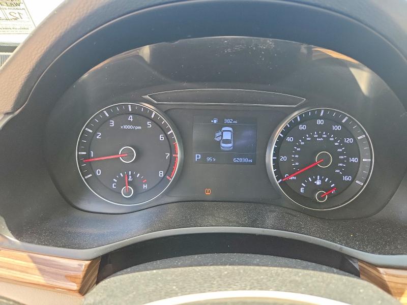 2019 Kia Cadenza VIN KNALB4J11K5154791 COPART salvage auction — WATER/FLOOD, La - Cert Of Title-Salvage Flood, sold $5,400 on 2026-07-08 (photo 9)