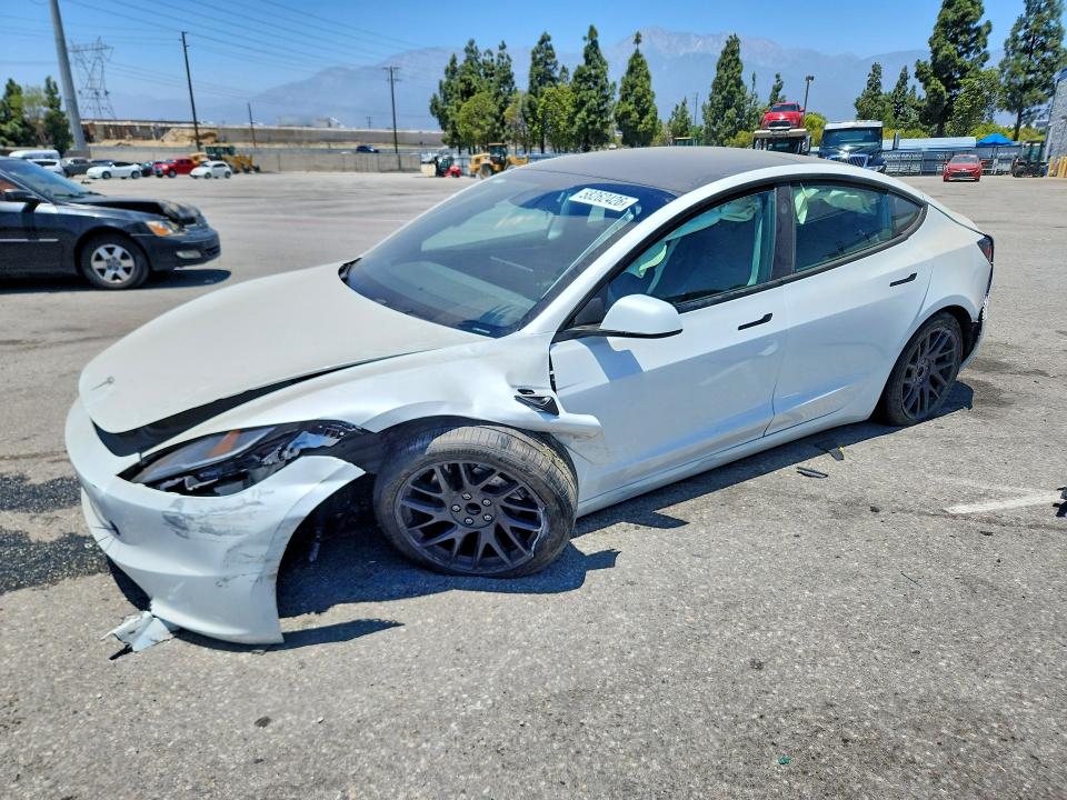 2024 Tesla Model 3 VIN 5YJ3E1EA2RF720971 — COPART salvage auction photo