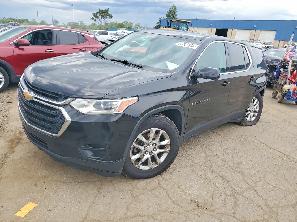 2018 Chevrolet Traverse VIN 1GNERFKW1JJ144885 COPART salvage auction — REAR END, Mi - Certificate Of Title, sold $2,050 on 2026-07-10 (photo 1)