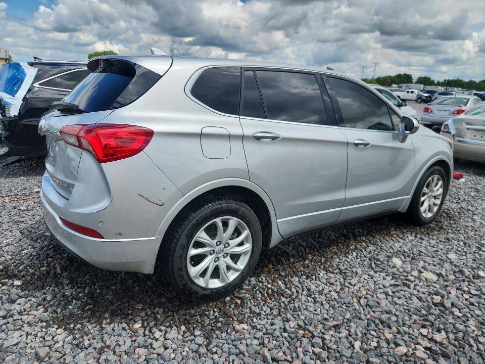 2019 Buick Envision VIN LRBFXBSA0KD026681 COPART salvage auction — FRONT END, Il - Salvage Certificate, sold $1,800 on 2026-08-03 (photo 3)