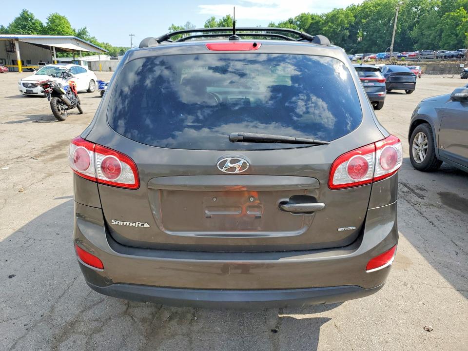 2012 Hyundai Santa fe VIN 5XYZGDAB9CG125068 COPART salvage auction — FRONT END, Nj - Cert Of Title-Salvage, sold $600 on 2026-07-21 (photo 6)