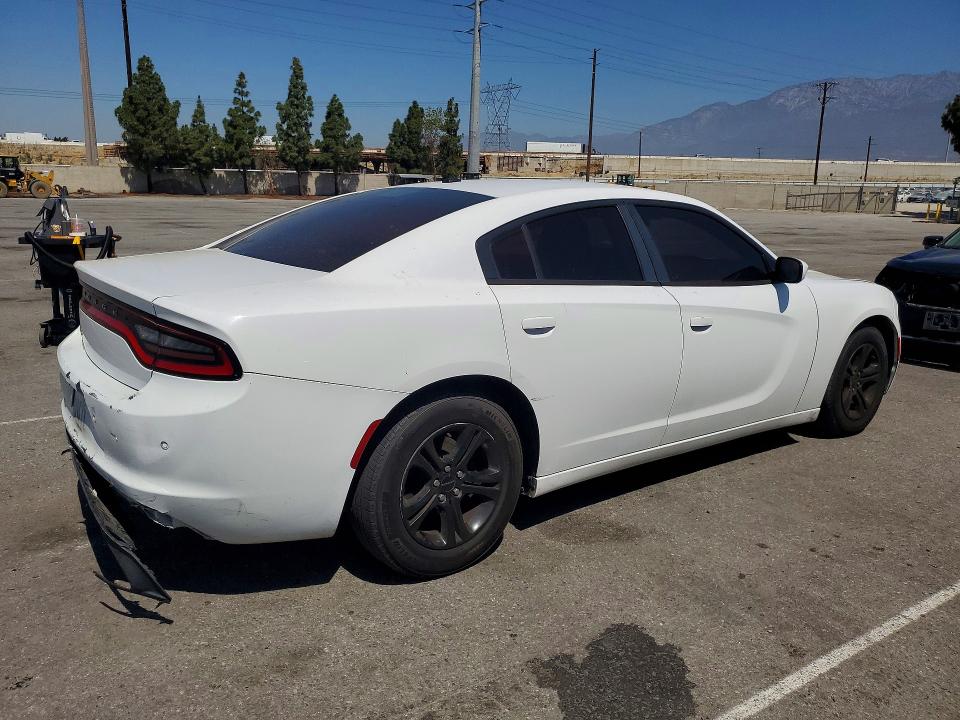 2016 Dodge Charger VIN 2C3CDXBG3GH178712 COPART salvage auction — REAR END, Ca - Salvage Certificate, sold $2,600 on 2026-07-02 (photo 3)