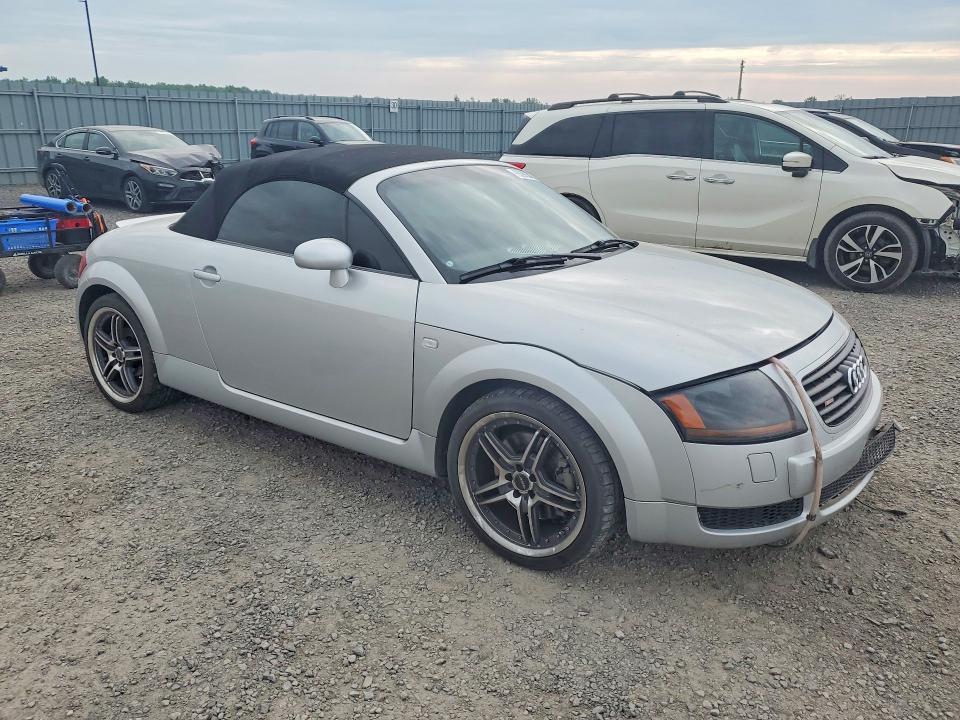 2001 Audi Tt quattro VIN TRUUT28N711013379 COPART salvage auction — FRONT END, On - Permit Salvage, sold $425 on 2026-07-28 (photo 4)