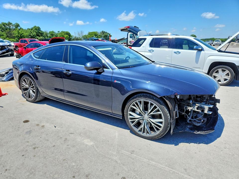 2018 Audi VIN WAU23AFC7JN057062 COPART salvage auction — FRONT END, Tn - Salvage Certificate, sold $7,700 on 2026-07-20 (photo 4)