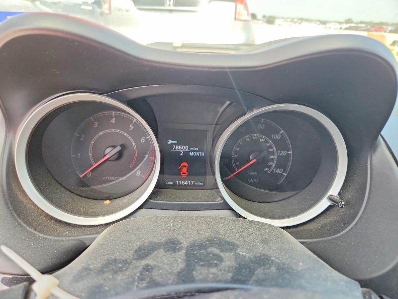 2014 Mitsubishi Lancer VIN JA32U8FW0EU002286 COPART salvage auction — FRONT END, Tx - Salvage Vehicle Title, sold $600 on 2026-07-09 (photo 9)