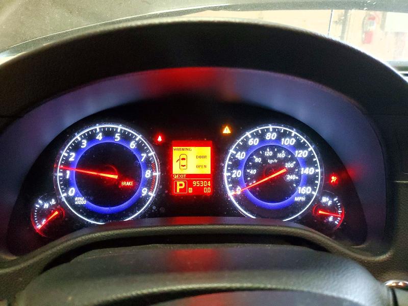 2009 Infiniti G37 VIN JNKCV64E09M606880 COPART salvage auction — FRONT END, Tx - Salvage Vehicle Title, sold $1,550 on 2026-07-31 (photo 9)