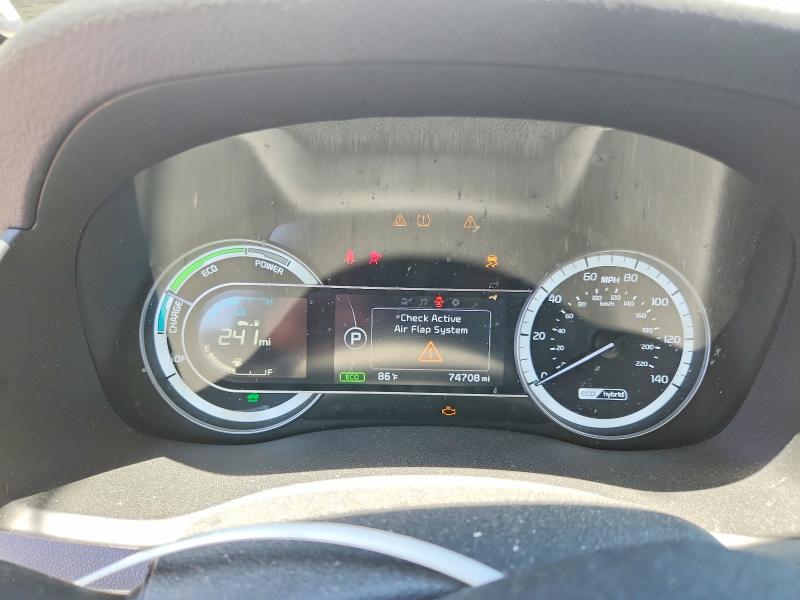 2019 Kia Niro VIN KNDCB3LC1K5290950 COPART salvage auction — FRONT END, Va - Cert Of Title - Salvage, sold $2,700 on 2026-07-08 (photo 9)