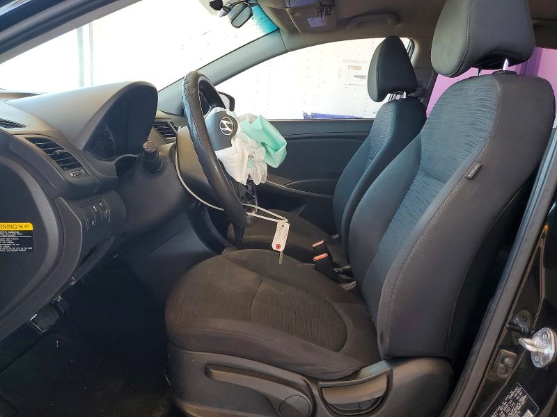 2016 Hyundai Accent VIN KMHCT5AE2GU289974 COPART salvage auction — FRONT END, Az - Cert Of Title - Salvage, sold $925 on 2026-07-02 (photo 7)
