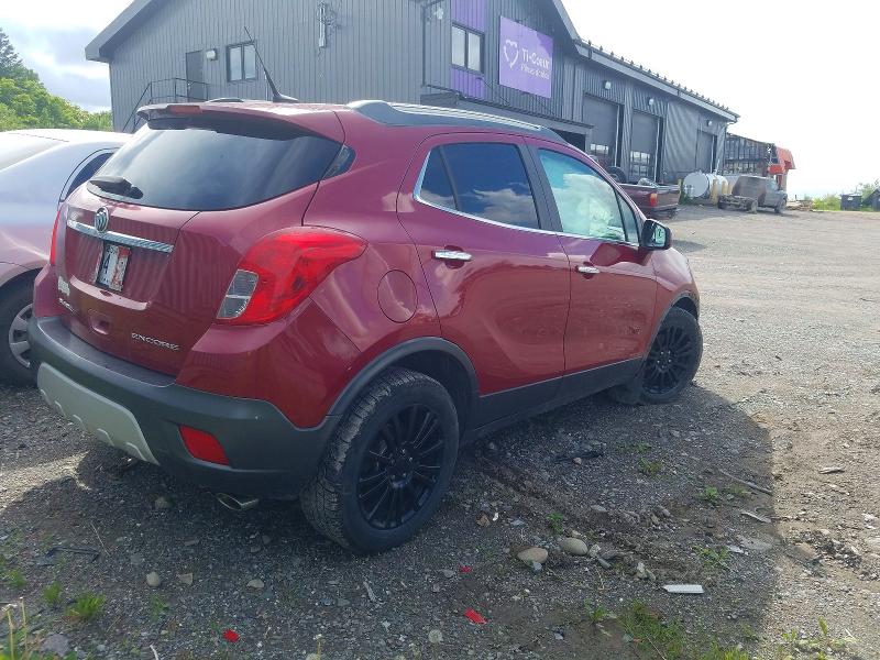 2013 Buick Encore VIN KL4CJASB7DB086376 COPART salvage auction — SIDE, Qc - Gravement Accidente, sold $125 on 2026-07-28 (photo 3)