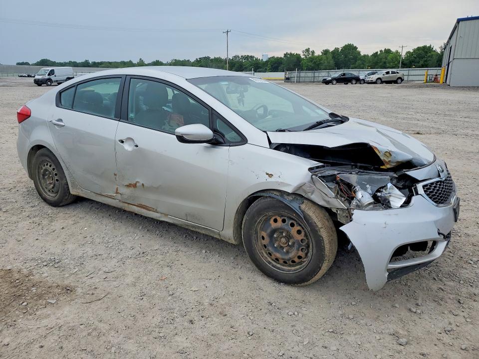 2016 Kia Forte VIN KNAFK4A60G5446657 COPART salvage auction — FRONT END, Ny - Mv-907A Salvage Certificate, sold $225 on 2026-07-13 (photo 4)