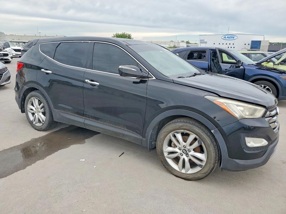 2013 Hyundai VIN 5XYZW3LA6DG042930 COPART salvage auction — HAIL, OK - CERT OF TITLE-SALVAGE, sold $1,550 on 2026-07-31 (photo 4)