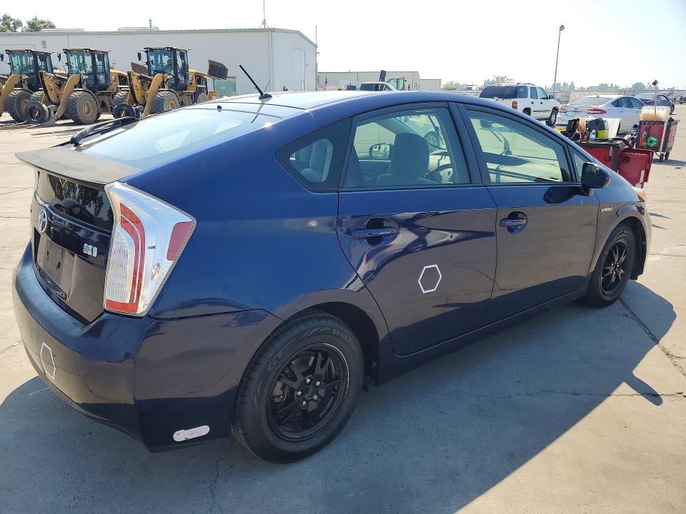 2012 Toyota VIN JTDKN3DU2C0336407 COPART salvage auction — FRONT END, Ca - Salvage Certificate, sold $2,650 on 2026-07-13 (photo 3)