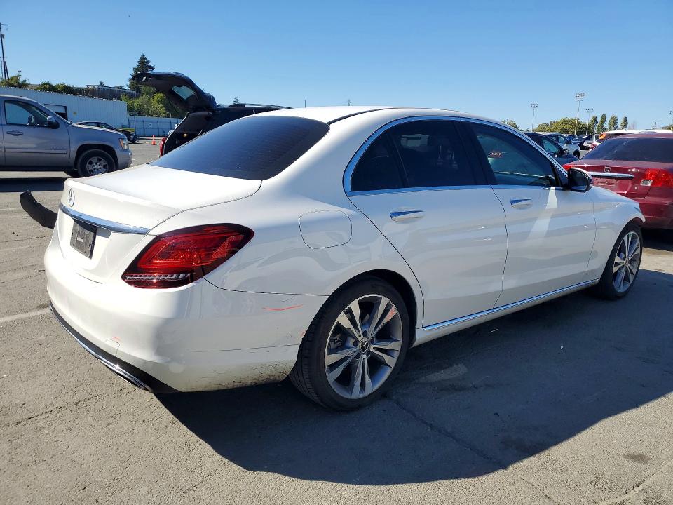 2020 Mercedes-benz C-klasse VIN 55SWF8DB1LU324159 COPART salvage auction — FRONT END, Salvage Title, sold $275 on 2026-07-24 (photo 3)