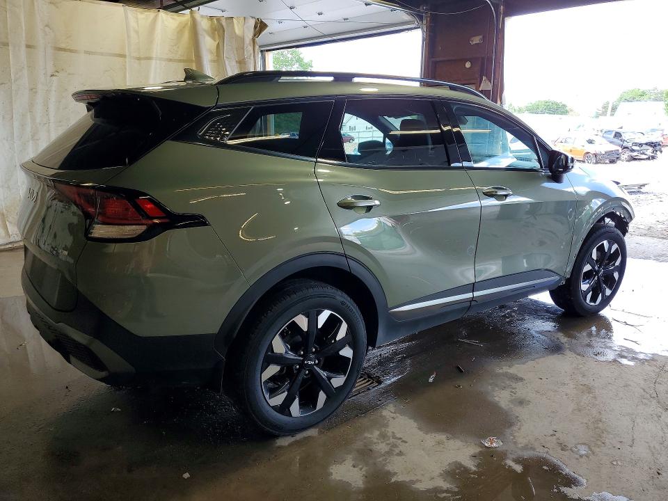 2024 Kia Sportage VIN 5XYK6CDF4RG187726 COPART salvage auction — FRONT END, PA - CERTIFICATE OF SALVAGE, sold $4,550 on 2026-07-23 (photo 3)
