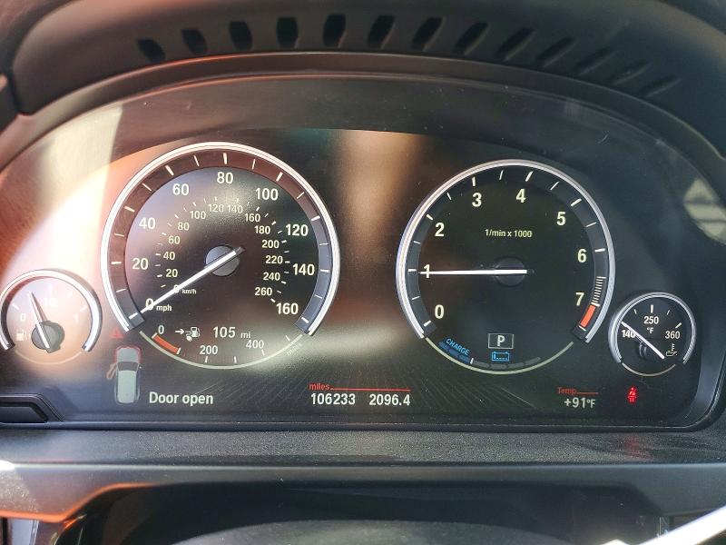 2016 BMW X5 VIN 5UXKT0C51G0S79586 COPART salvage auction — FRONT END, Fl - Dis/Dlr/Exp Only Clean Title, sold $5,100 on 2026-07-11 (photo 9)
