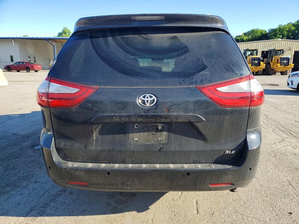 2016 Toyota Sienna VIN 5TDYK3DC3GS758344 COPART salvage auction — FRONT END, Ny - Mv-907A Salvage Certificate, sold $1,900 on 2026-07-07 (photo 6)