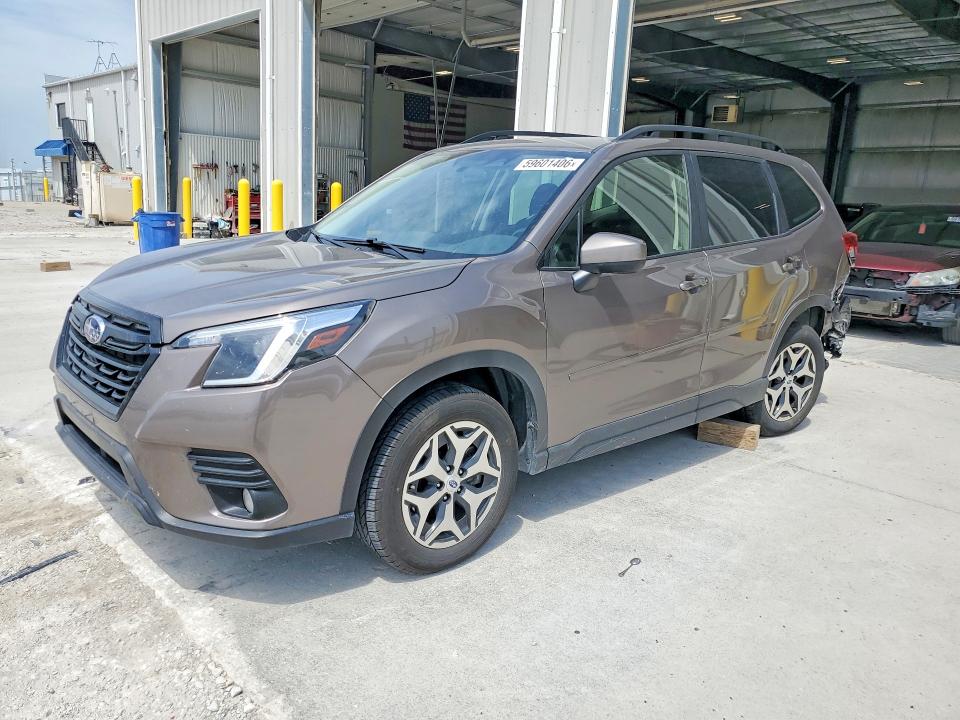2023 Subaru Forester VIN JF2SKAEC1PH530602 COPART salvage auction — REAR END, Ne - Cert Of Title-Salvage, sold $9,800 on 2026-07-14 (photo 1)