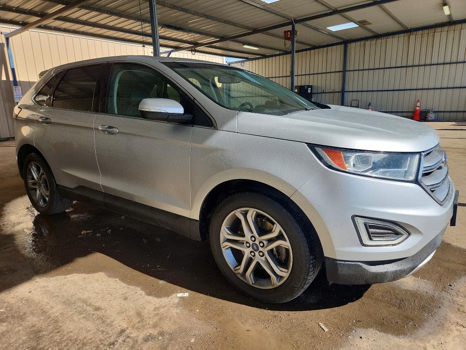 2016 Ford Edge VIN 2FMPK4K92GBB21290 COPART salvage auction — MINOR DENT/SCRATCHES, Co - Certificate Of Title, sold $2,100 on 2026-07-18 (photo 4)
