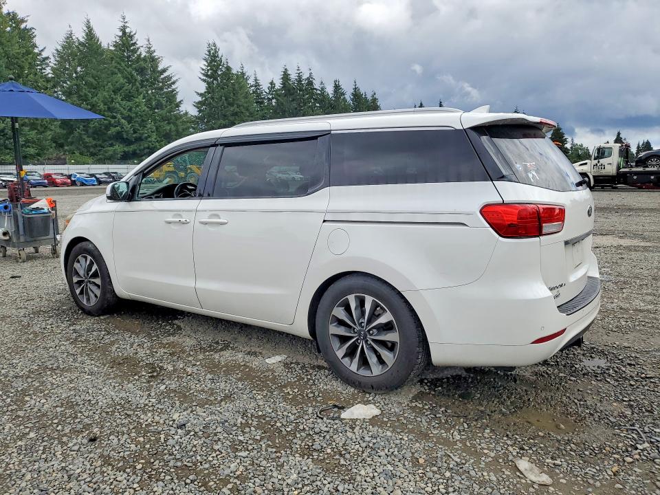 2015 Kia SEDONA VIN KNDMC5C17F6046571 COPART salvage auction — VANDALISM, WA - BILL OF SALE, sold $1,850 on 2026-07-24 (photo 2)