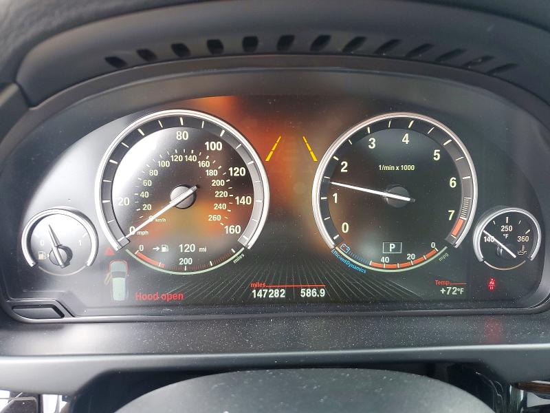2014 BMW X5 VIN 5UXKR6C52E0J72920 COPART salvage auction — MINOR DENT/SCRATCHES, Ga - Certificate Of Title (P), sold $7,700 on 2026-07-21 (photo 9)